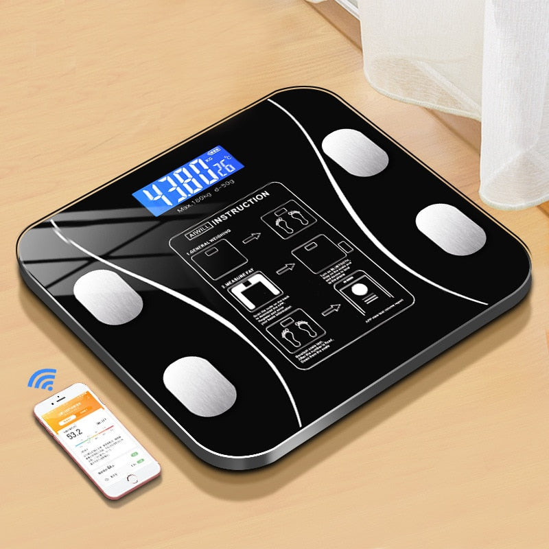 Fitscale Smart Scale – 11 Measurements & App for Health Insight