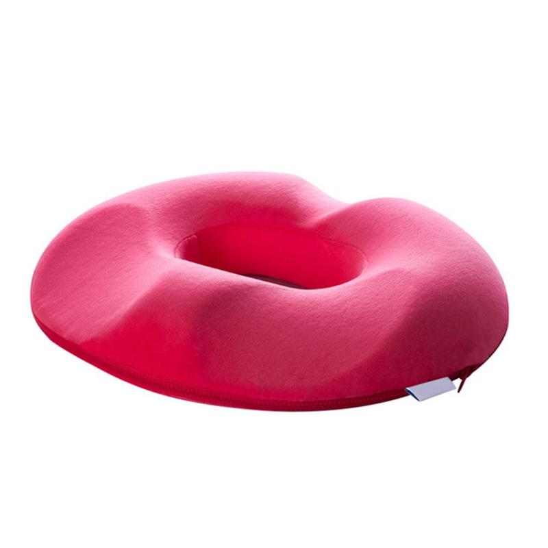 ReliefCushion – Seat Cushion Memory Foam Donut Shape – Against Pain
