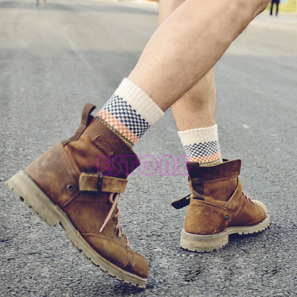 4 pares de calcetines cálidos de época