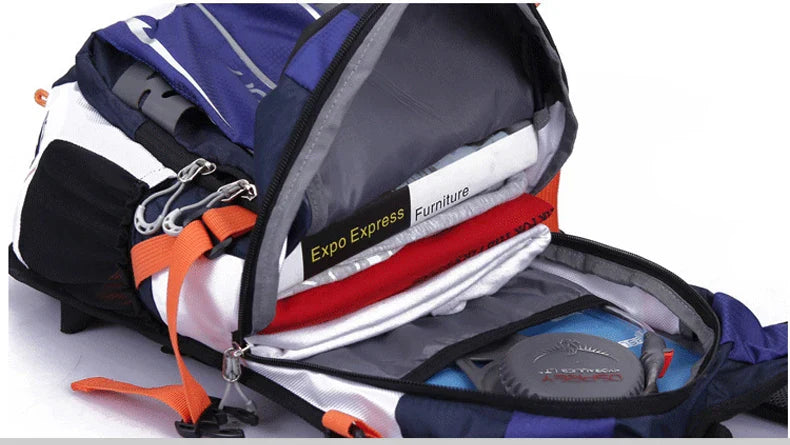 Fiets- & Wandelrugzak 18L – Inclusief 2L Waterzak & Regenhoes