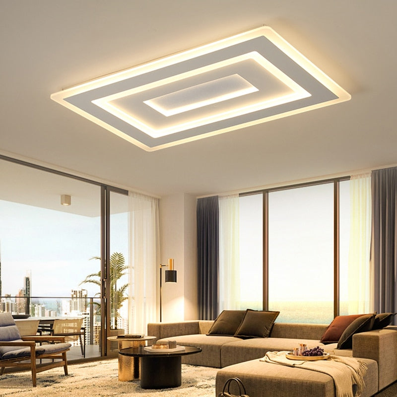 Technora – Ultra-thin modern LED ceiling lamp – Dimmable with remote control