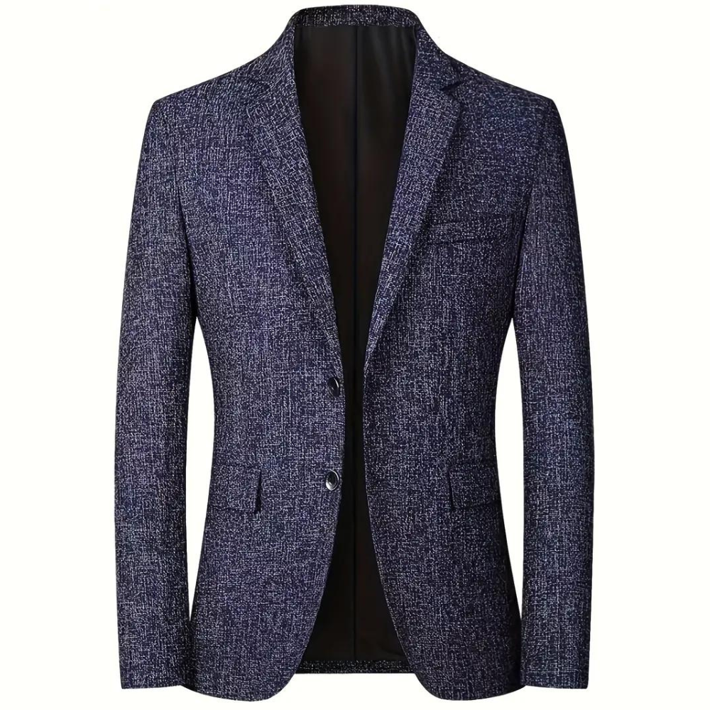 Hugo – Herenblazer met Klassieke snit en Zachte stof voor Zakelijk en Formeel Gebruik