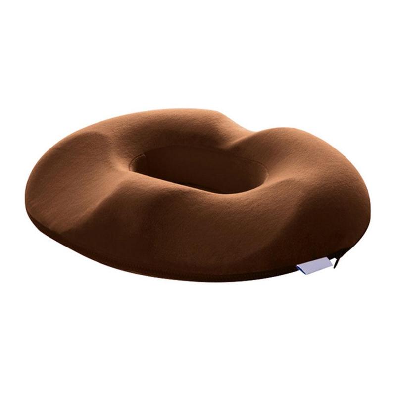 ReliefCushion – Seat Cushion Memory Foam Donut Shape – Against Pain