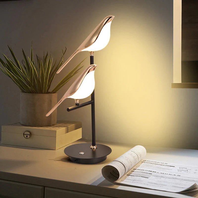LumiAves – LED Table Lamp Bird Design | Modern & Energy Efficient