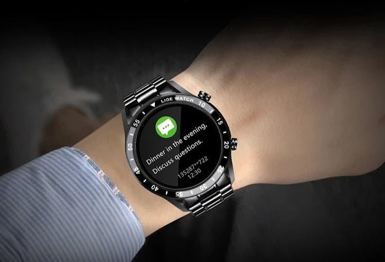 Orben – Smartwatch Deluxe Round IPS Screen Bluetooth Calling – Women & Men