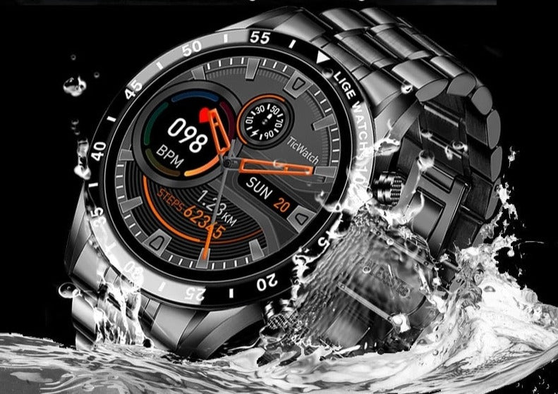 Orben – Smartwatch Deluxe Round IPS Screen Bluetooth Calling – Women & Men