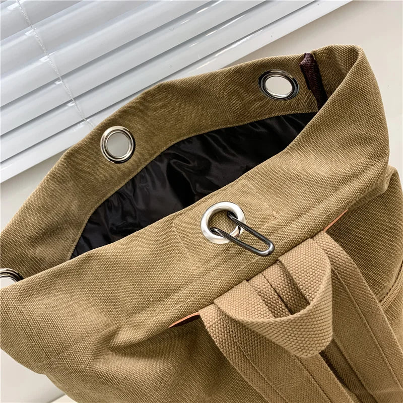 Mochila de viaje – Mochila de lona resistente para deporte y uso diario