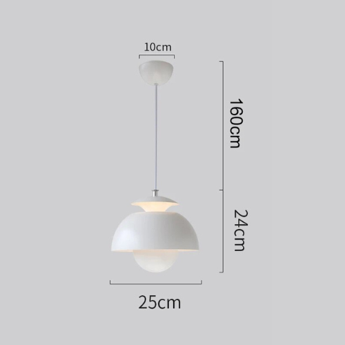 Melzano EclipseLuxe | Scandinavisch Moderne LED Hanglamp voor verfijnde binnenverlichting