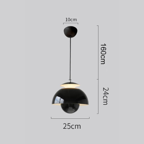 Melzano EclipseLuxe | Scandinavisch Moderne LED Hanglamp voor verfijnde binnenverlichting