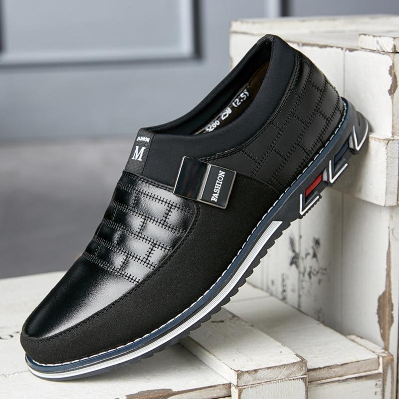 Zapatos de cuero para hombre Ademend