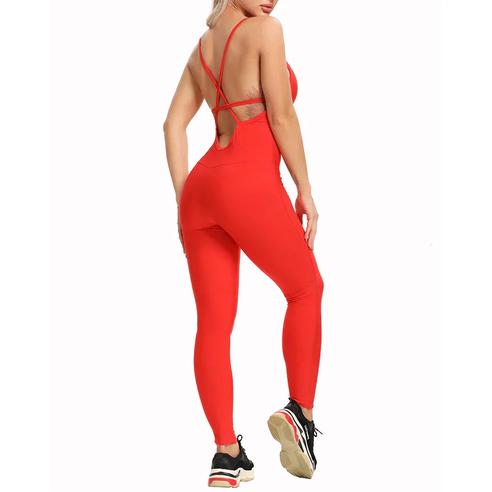 Melzano Active - Yoga Bodysuit Gym Set