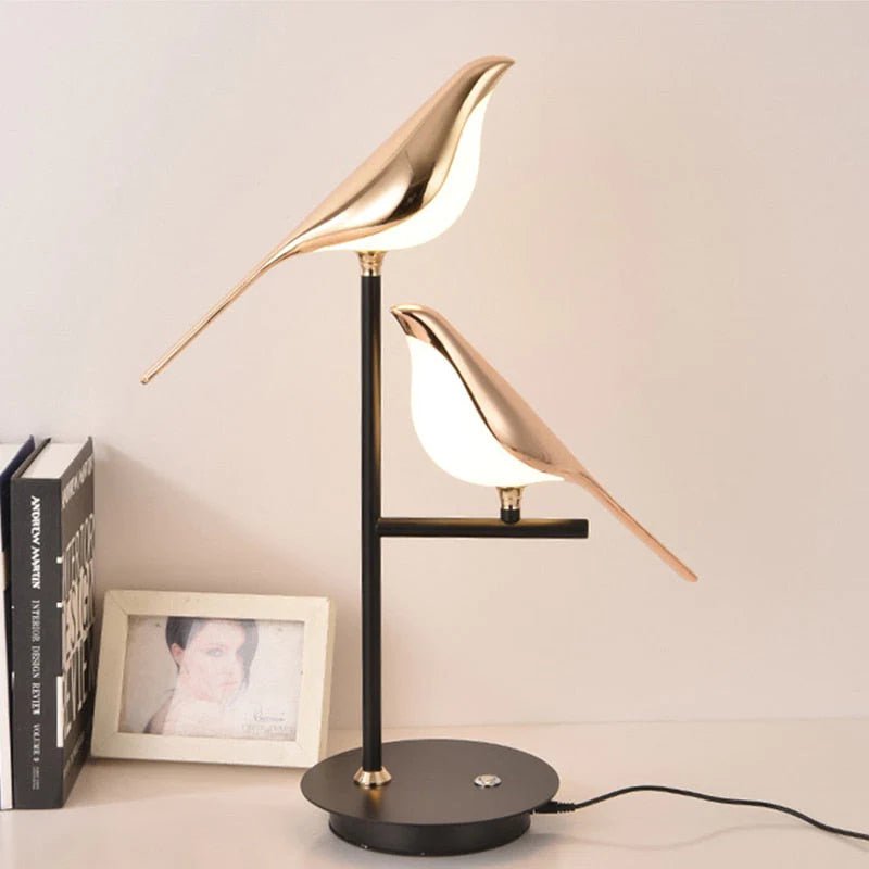 LumiAves – LED Table Lamp Bird Design | Modern & Energy Efficient