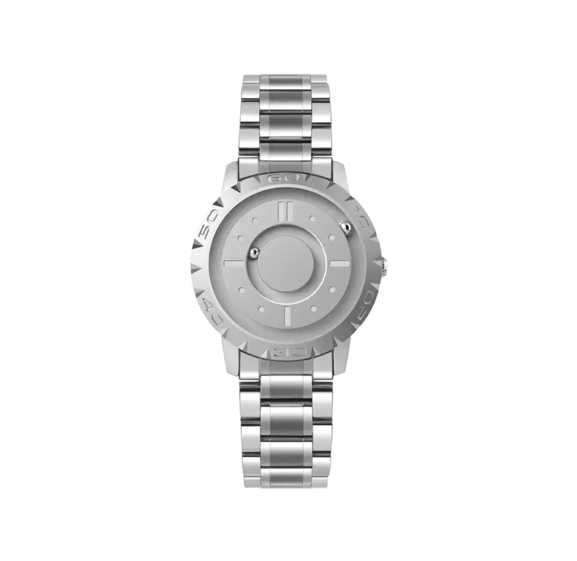 Melzano Magnet Ball Horloge Quartz - Elegant horloge met innovatief mechanisme