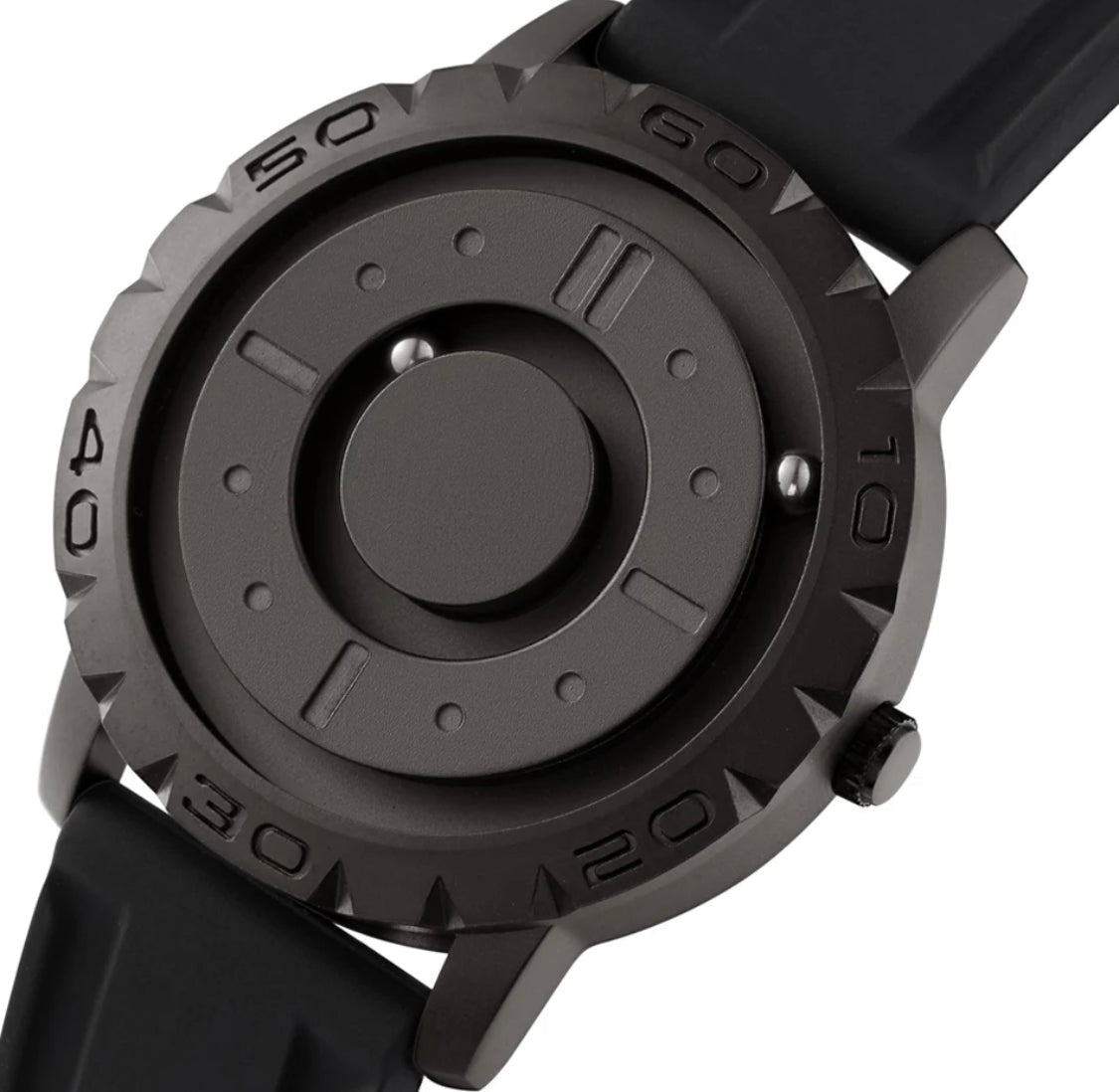 Melzano Magnet Ball Horloge Quartz - Elegant horloge met innovatief mechanisme