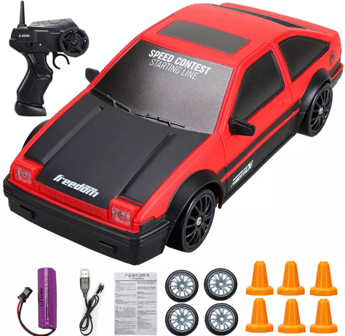 Melzano Racing Drift Car - topprestaties voor indrukwekkende drifts en snelheid