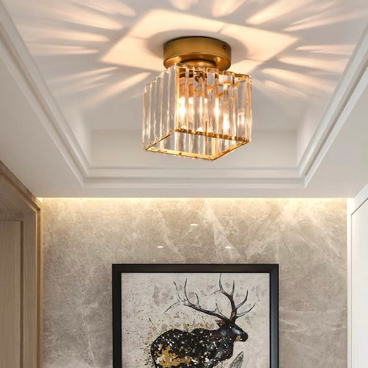 Bravura – Moderne flush plafondlamp – 1-lichts zwart design