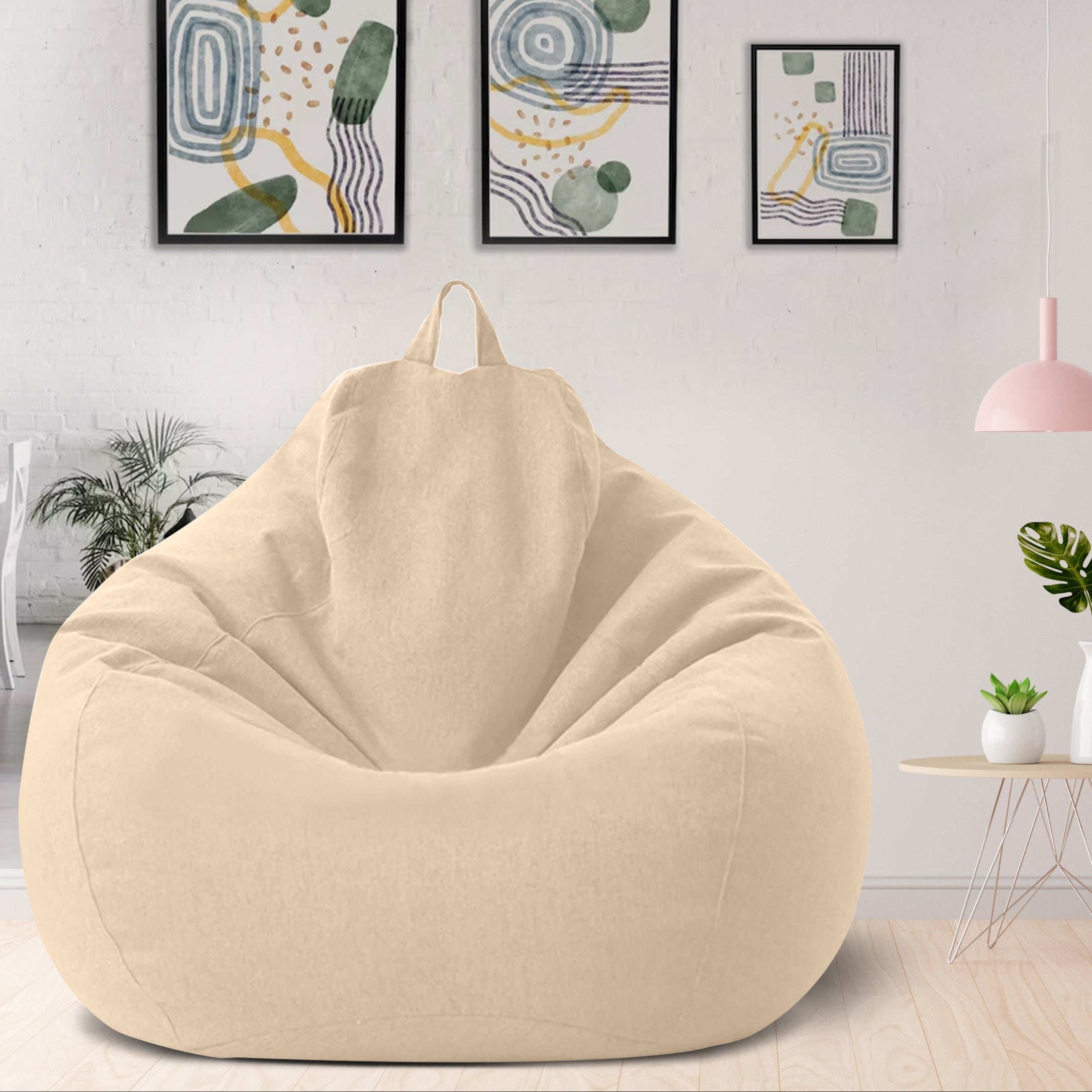Linumo Zitzak – Ergonomisch Linnen Zitcomfort, 3 Maten
