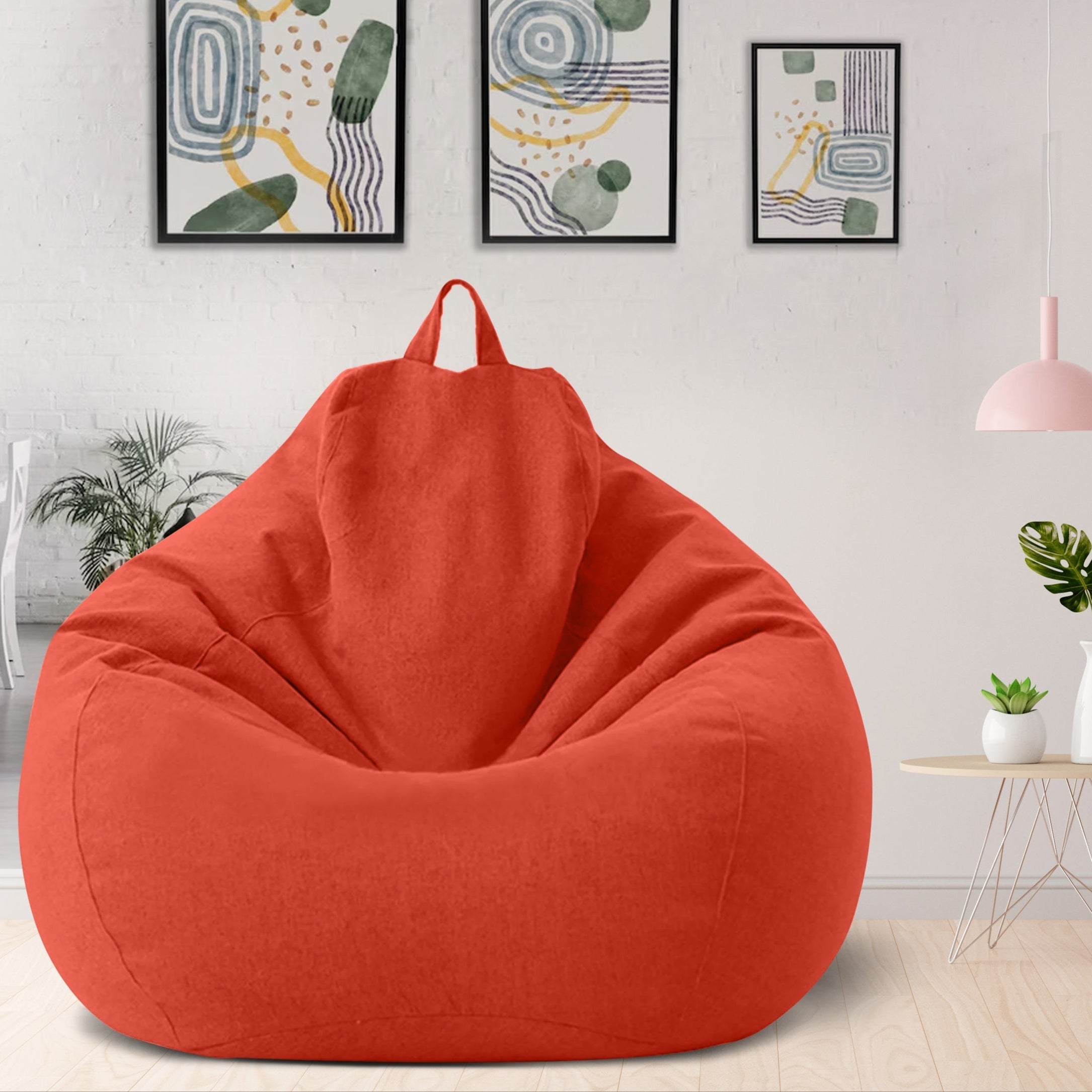 Linumo Zitzak – Ergonomisch Linnen Zitcomfort, 3 Maten