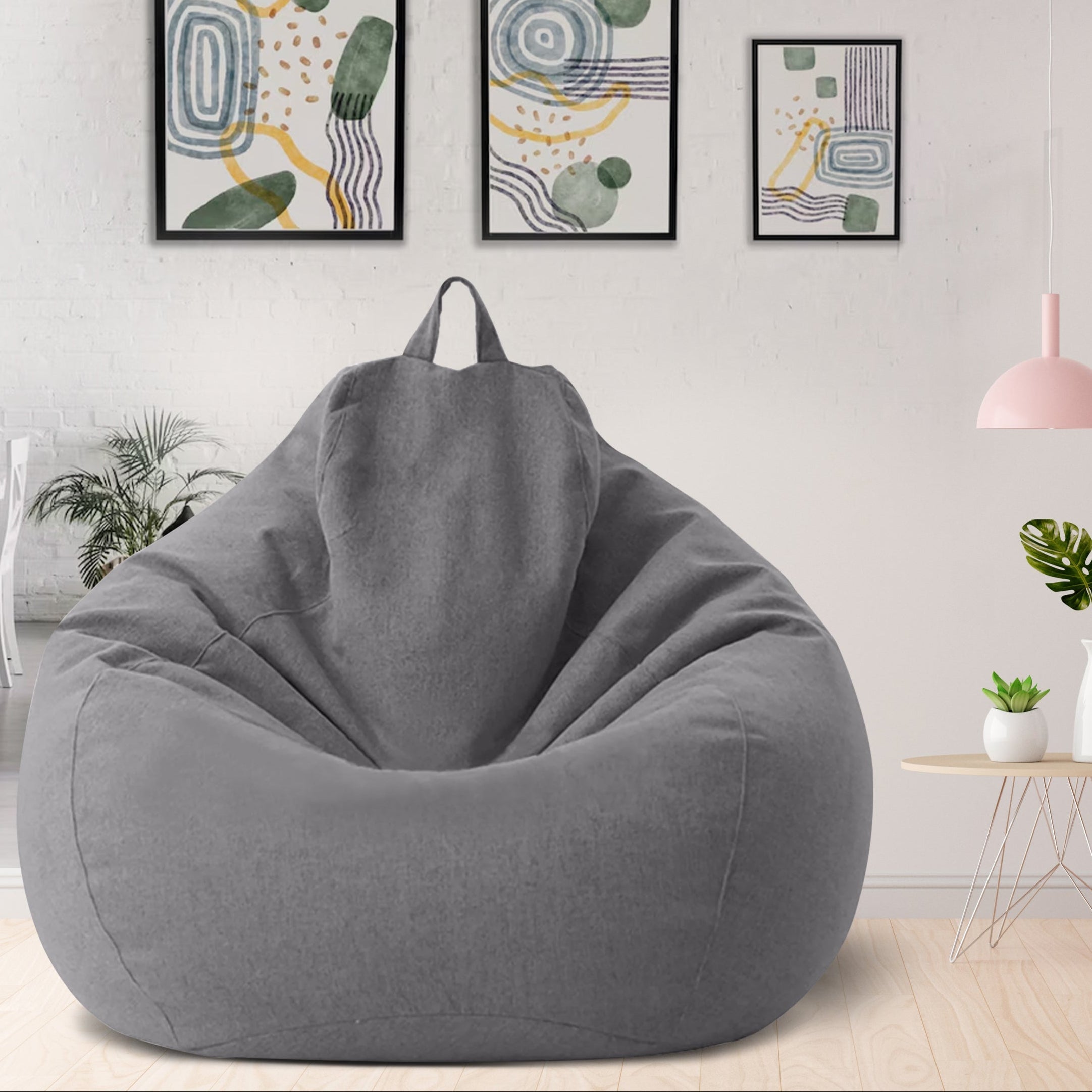 Linumo Zitzak – Ergonomisch Linnen Zitcomfort, 3 Maten
