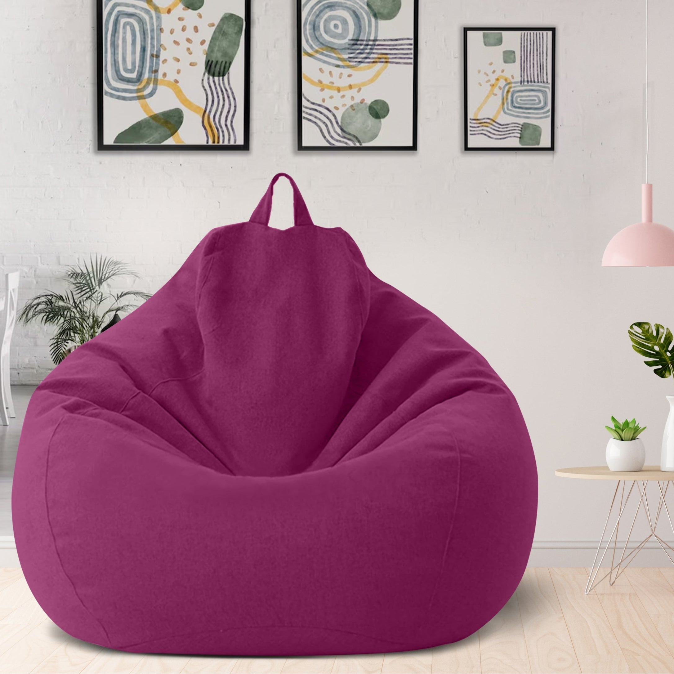 Linumo Zitzak – Ergonomisch Linnen Zitcomfort, 3 Maten
