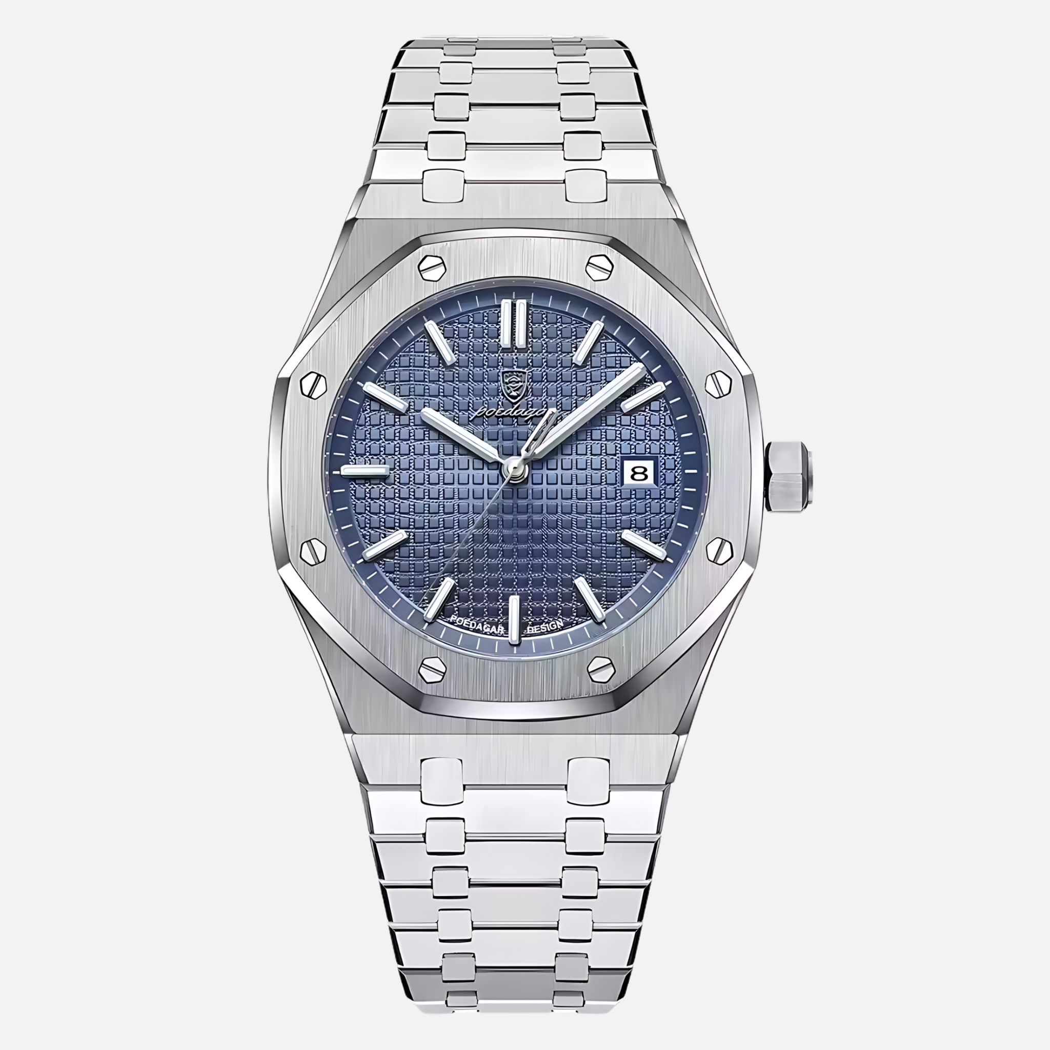 Valmoro Herenhorloge – Minimalistisch Design met Saffierglas & 5 ATM