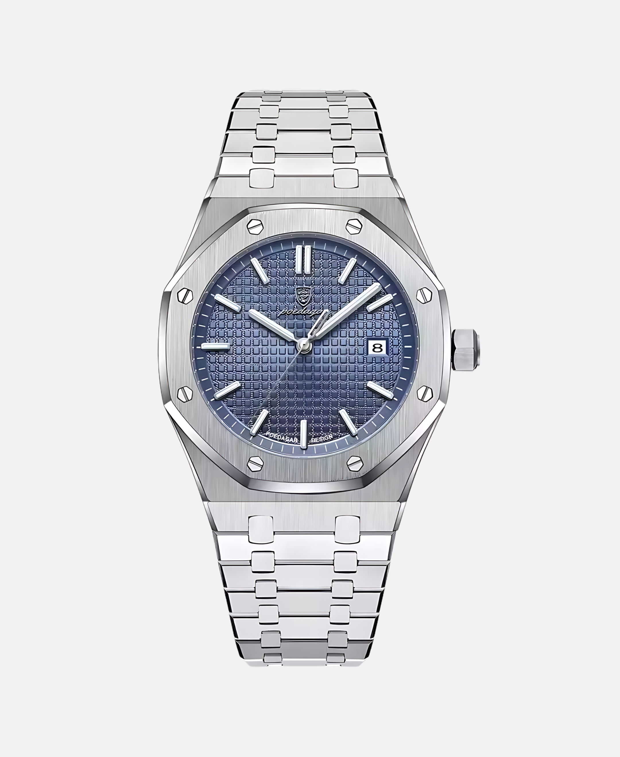 Valmoro Herenhorloge – Minimalistisch Design met Saffierglas & 5 ATM