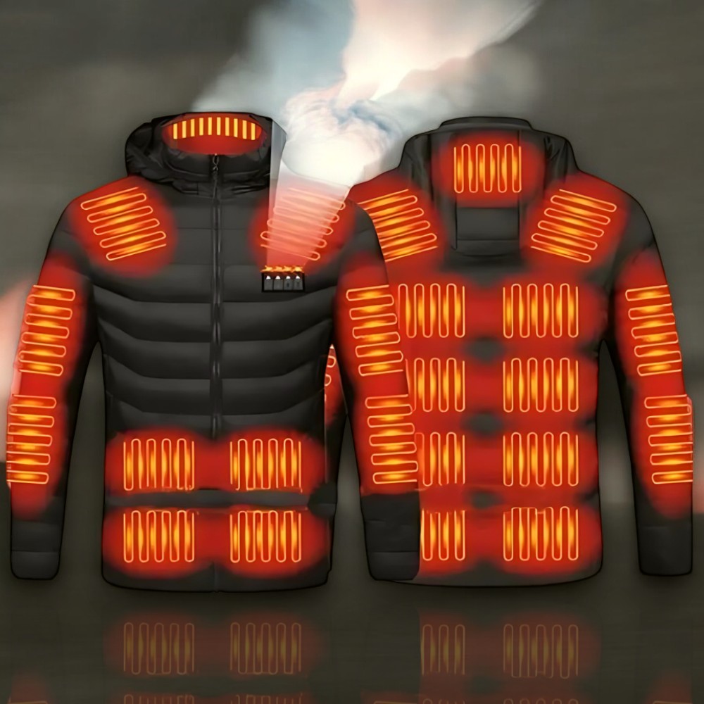 Core chaqueta de invierno calefactable para damas y caballeros – Calor en frío