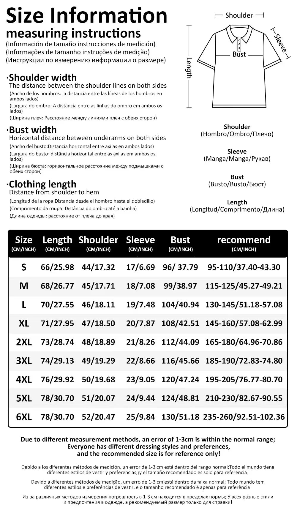 Kerstman Polo Shirt Heren met Korte Mouwen en Unieke 3D-Print, Multicolor 3