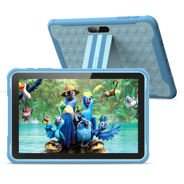 EduTab K10 – Kinder Tablet 10 inch Android 13, 64GB met Beschermhoes