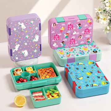 Lunixi – Bento lunchbox lekvrij magnetronbestendig – kinderen school