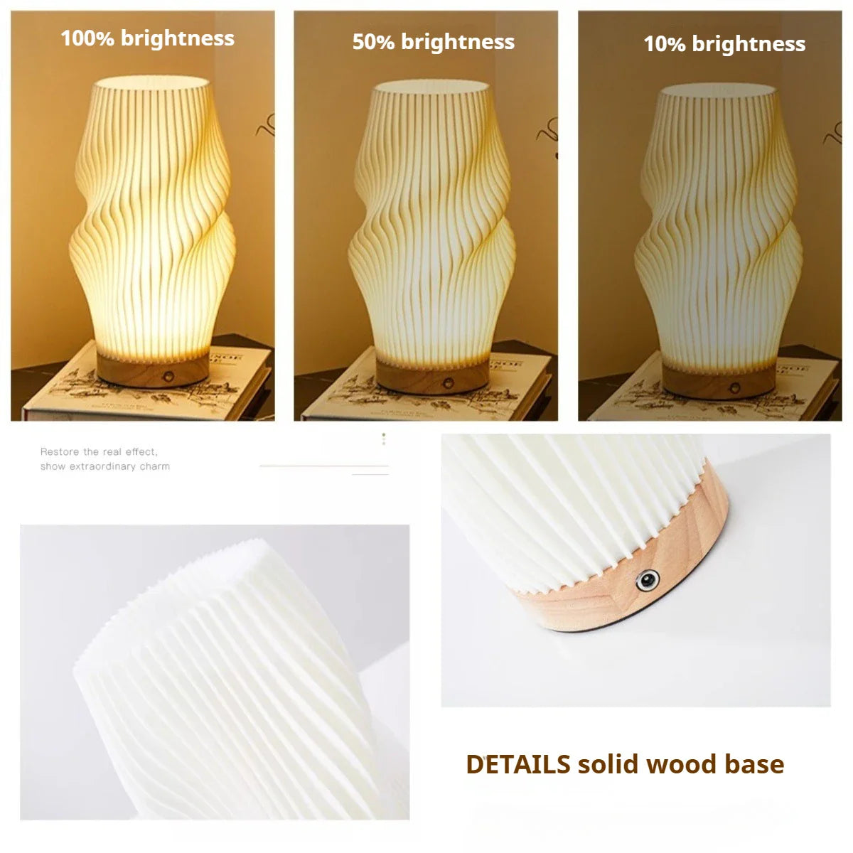 LumiDesk – lámpara de escritorio LED con atenuador táctil y puerto USB – 3 colores de luz