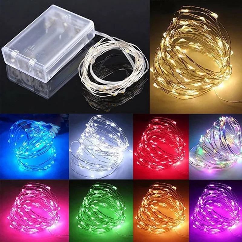 LED Koperdraad Sfeerverlichting voor Binnen en Buiten - 1/2/3/5/10M 0