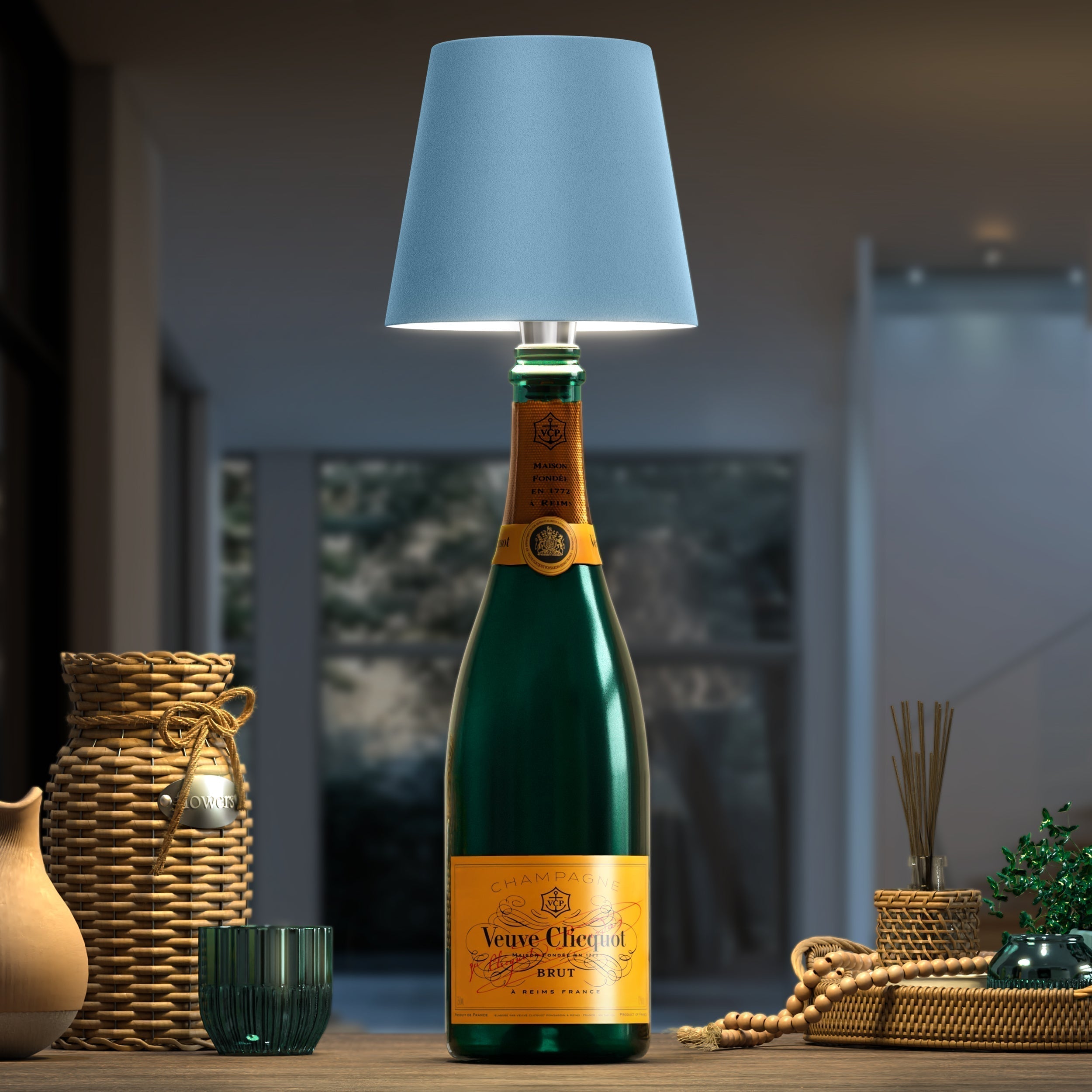 Flessenlamp - verander je oude flessen in stijlvolle lampen