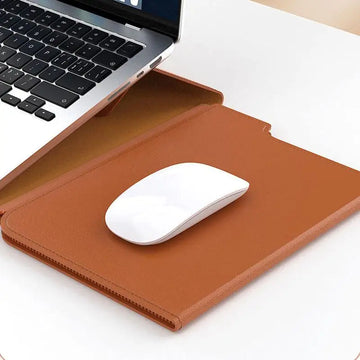 Slevano – Laptop sleeve PU leer 3-in-1 waterdicht – MacBook Air 13"