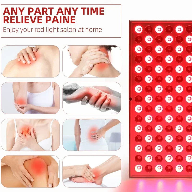 Luminova Lichttherapiepanel – 225 LED Rood & Infrarood voor Thuisgebruik
