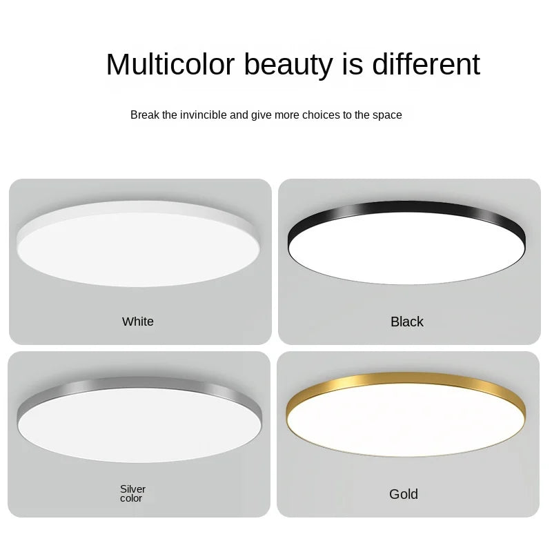 Minara – Lámpara de techo LED redonda – Diseño minimalista y eficiente energéticamente