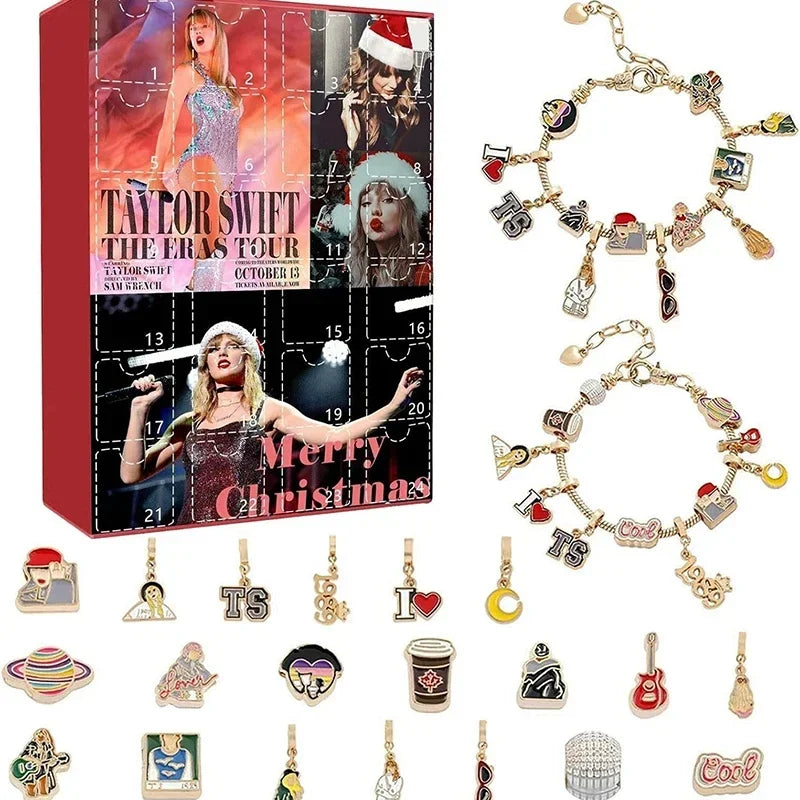 CharmJoy – Advent calendar with 24 Unique Bracelets for Children & Teens