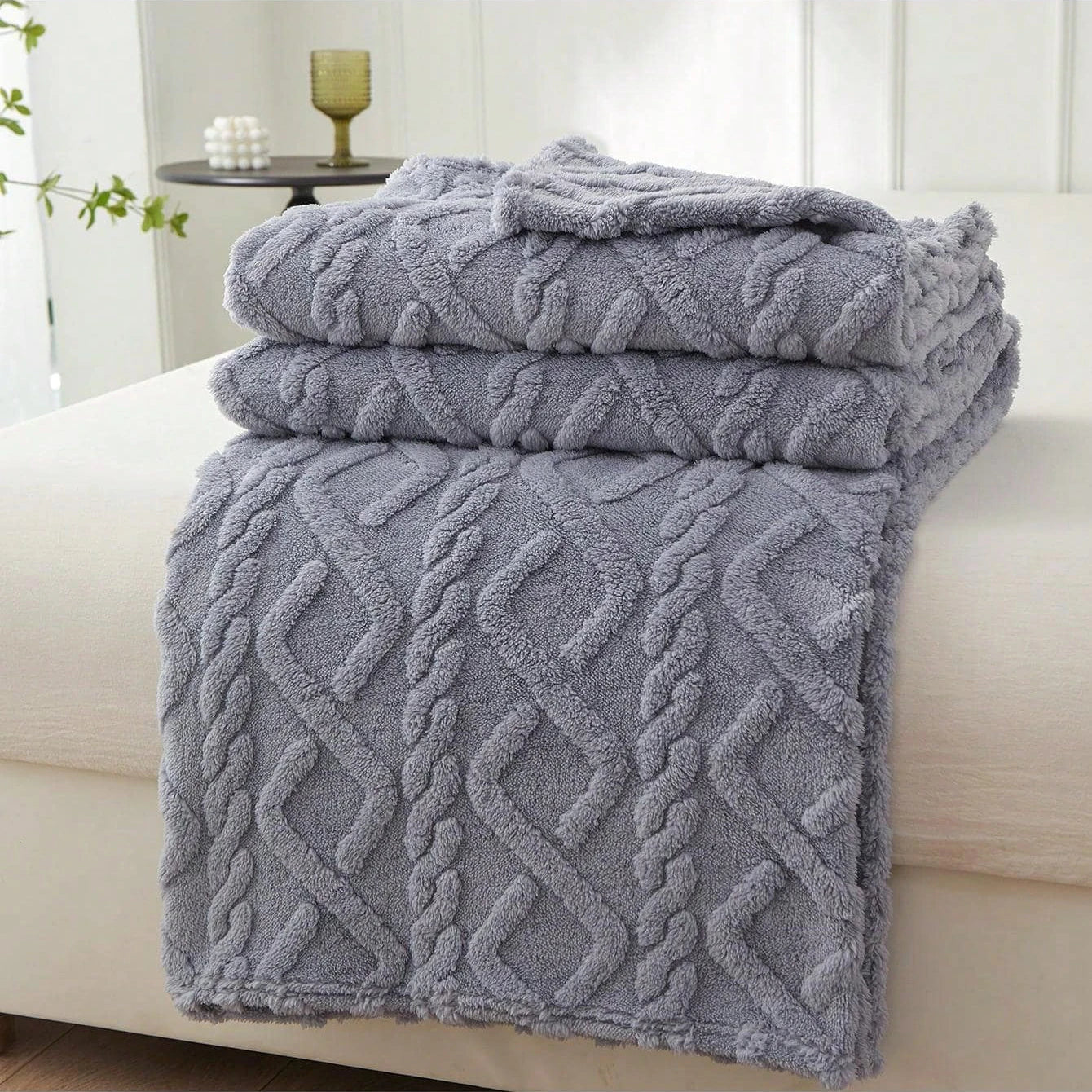 CoralHome – Coral Fleece Deken Lichtgewicht & Zacht – Bank en Bed