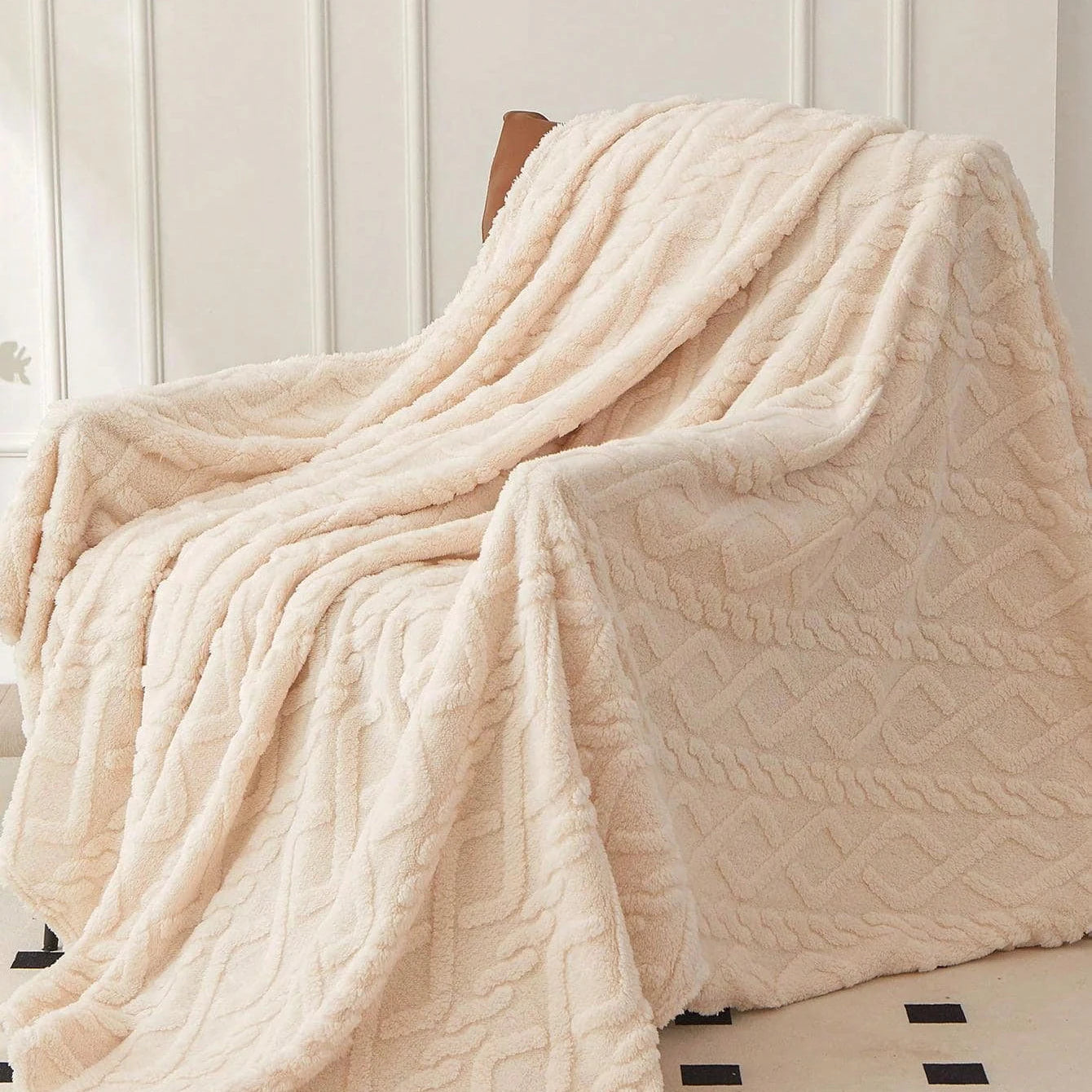 CoralHome – Coral Fleece Deken Lichtgewicht & Zacht – Bank en Bed