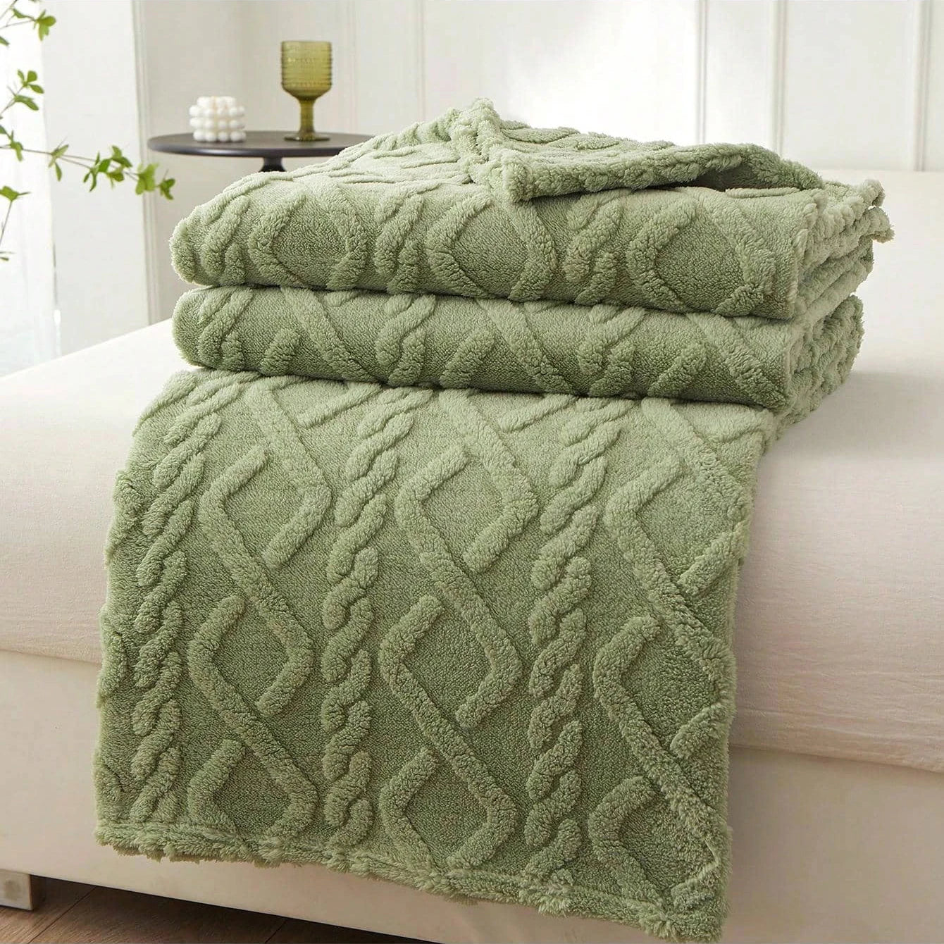 CoralHome – Coral Fleece Deken Lichtgewicht & Zacht – Bank en Bed