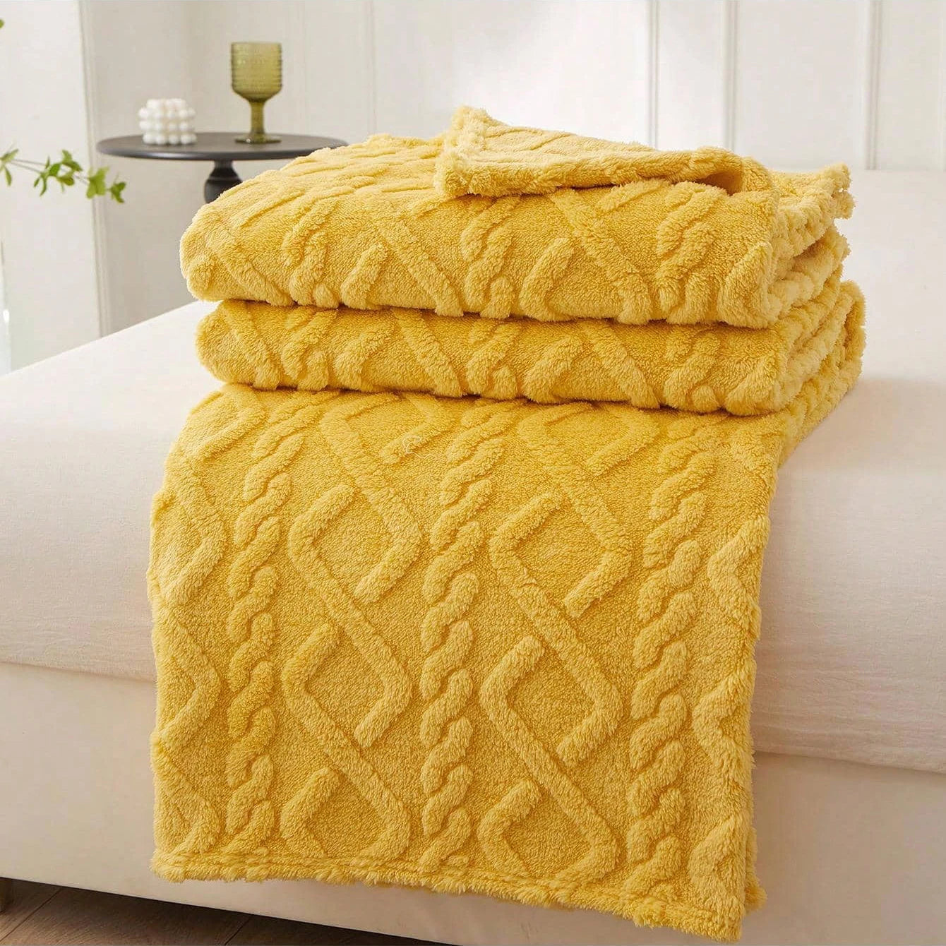 CoralHome – Coral Fleece Deken Lichtgewicht & Zacht – Bank en Bed
