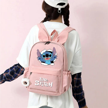 Children's waterproof backpack with laptop compartment – school & fans