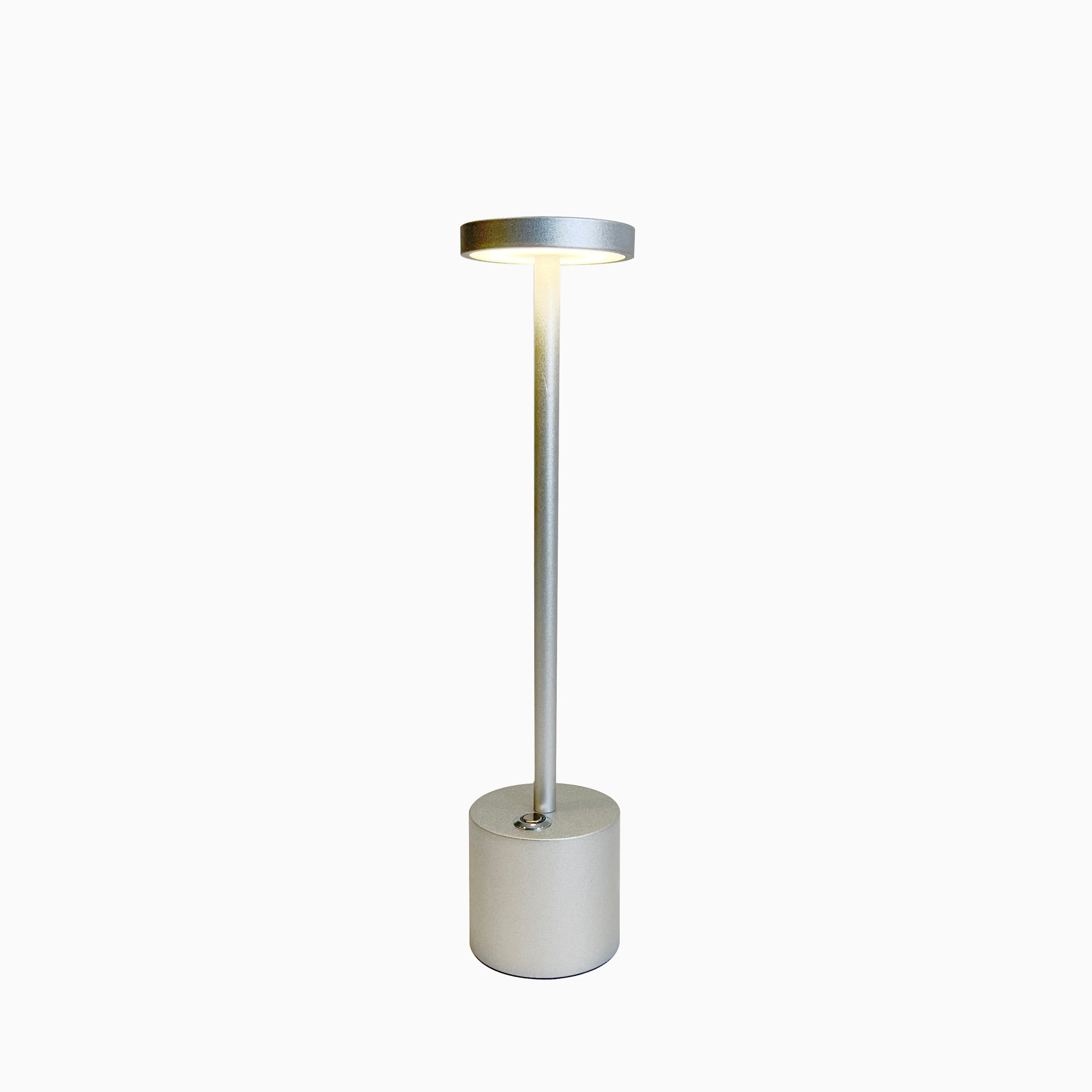 Aluvia – Dimbare Draadloze LED Tafellamp, Aluminium & Oplaadbaar