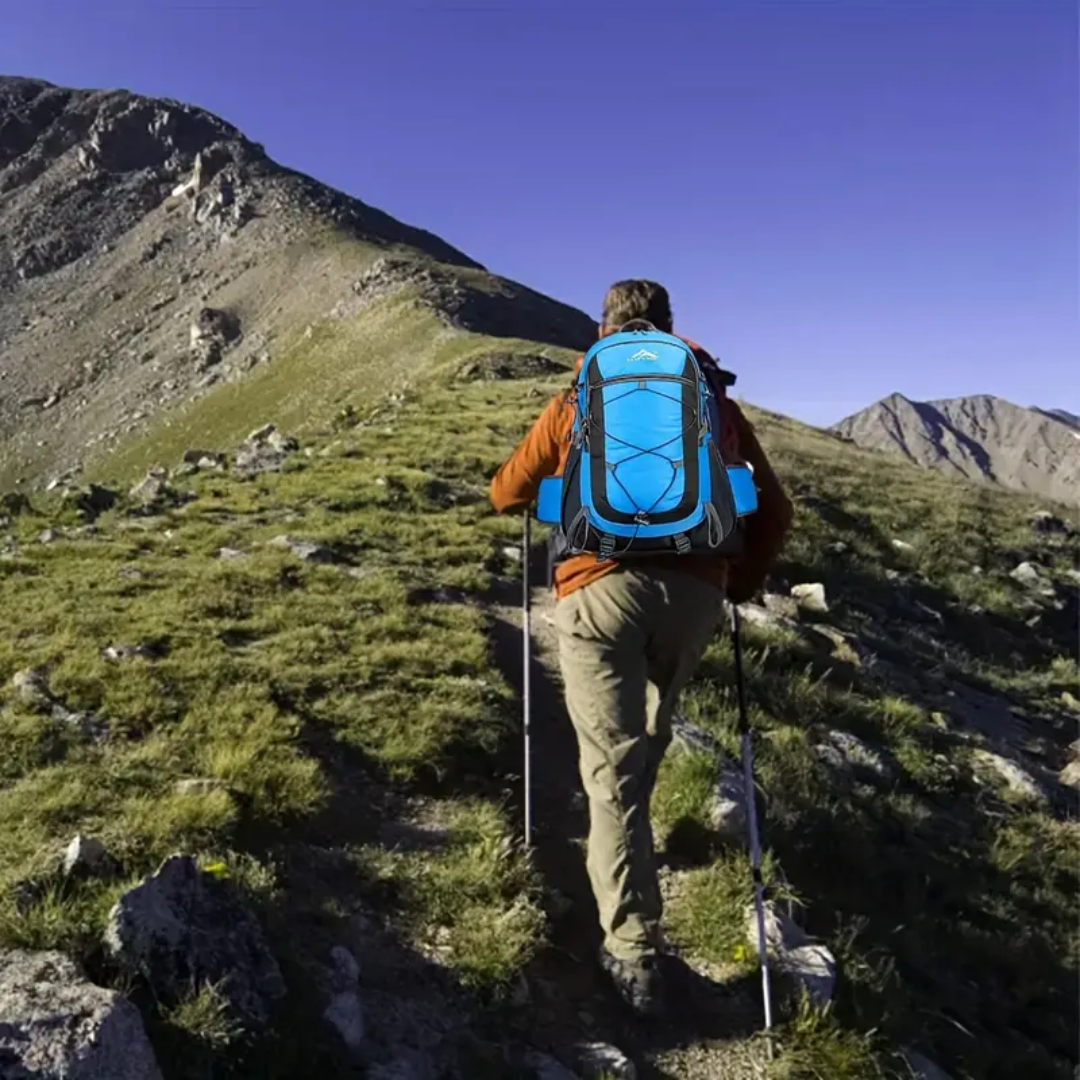 VestraGear Hiking Backpack 50L – Water-resistant & Lightweight