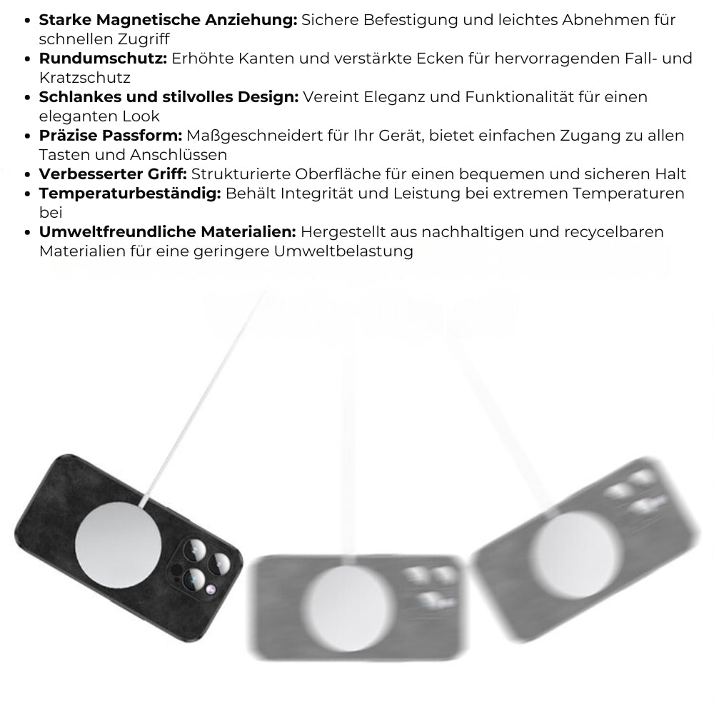 Deer – iPhone-hoes echt leer & schokbestendig – stijlvol en slank design