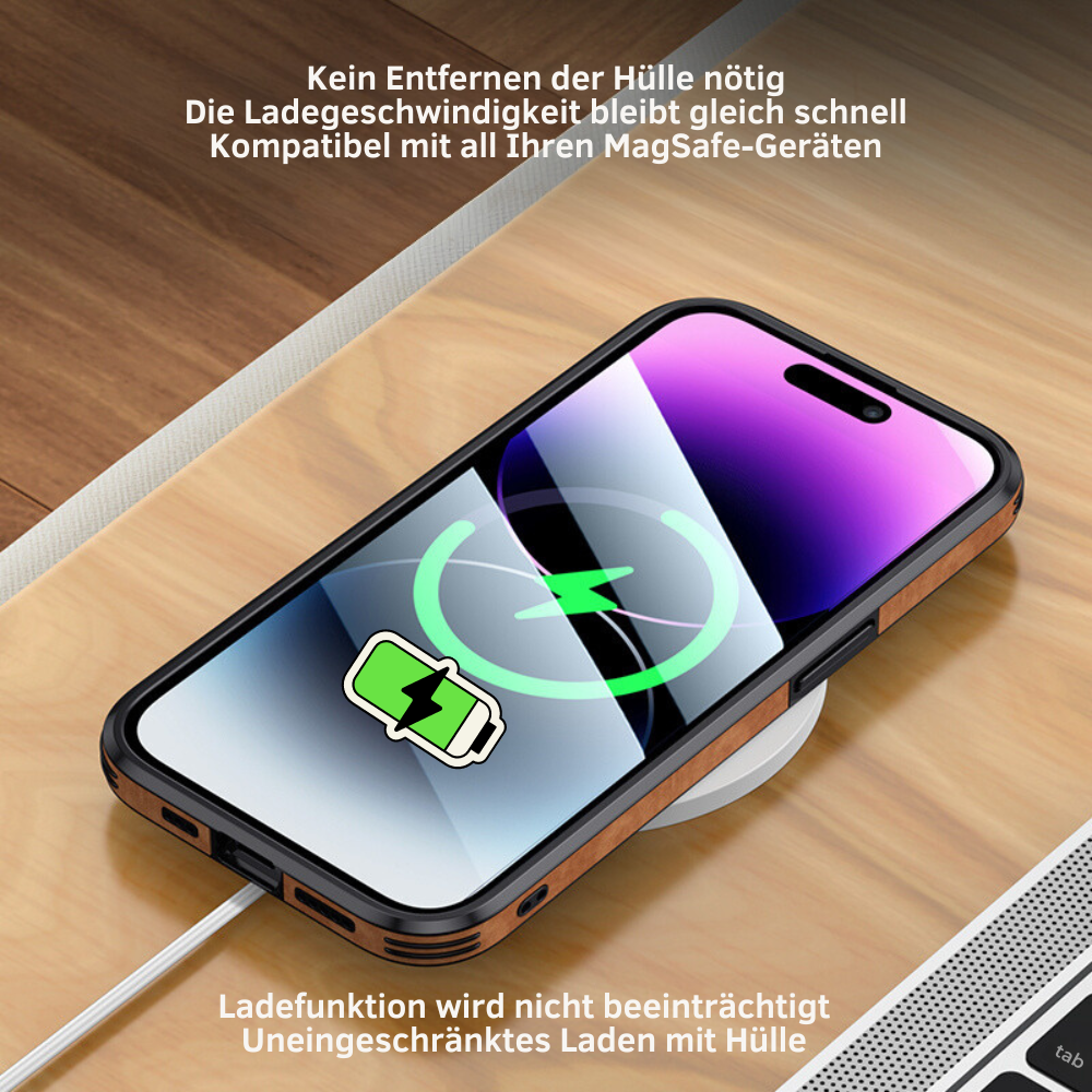 Deer – iPhone-hoes echt leer & schokbestendig – stijlvol en slank design
