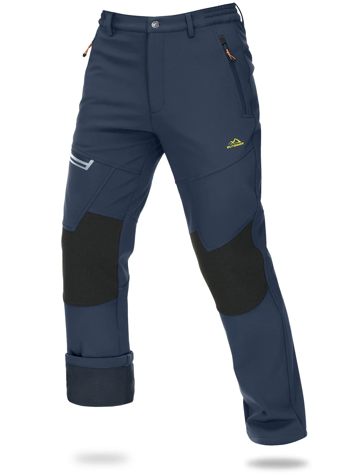 Magcomsen – Softshell ski pants men – Waterproof & warm fleece lining