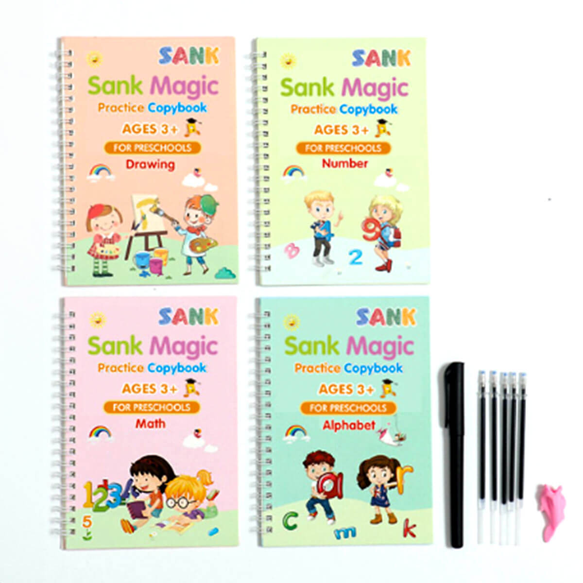 Melzano Magical Practice Book | Introduce children to writing