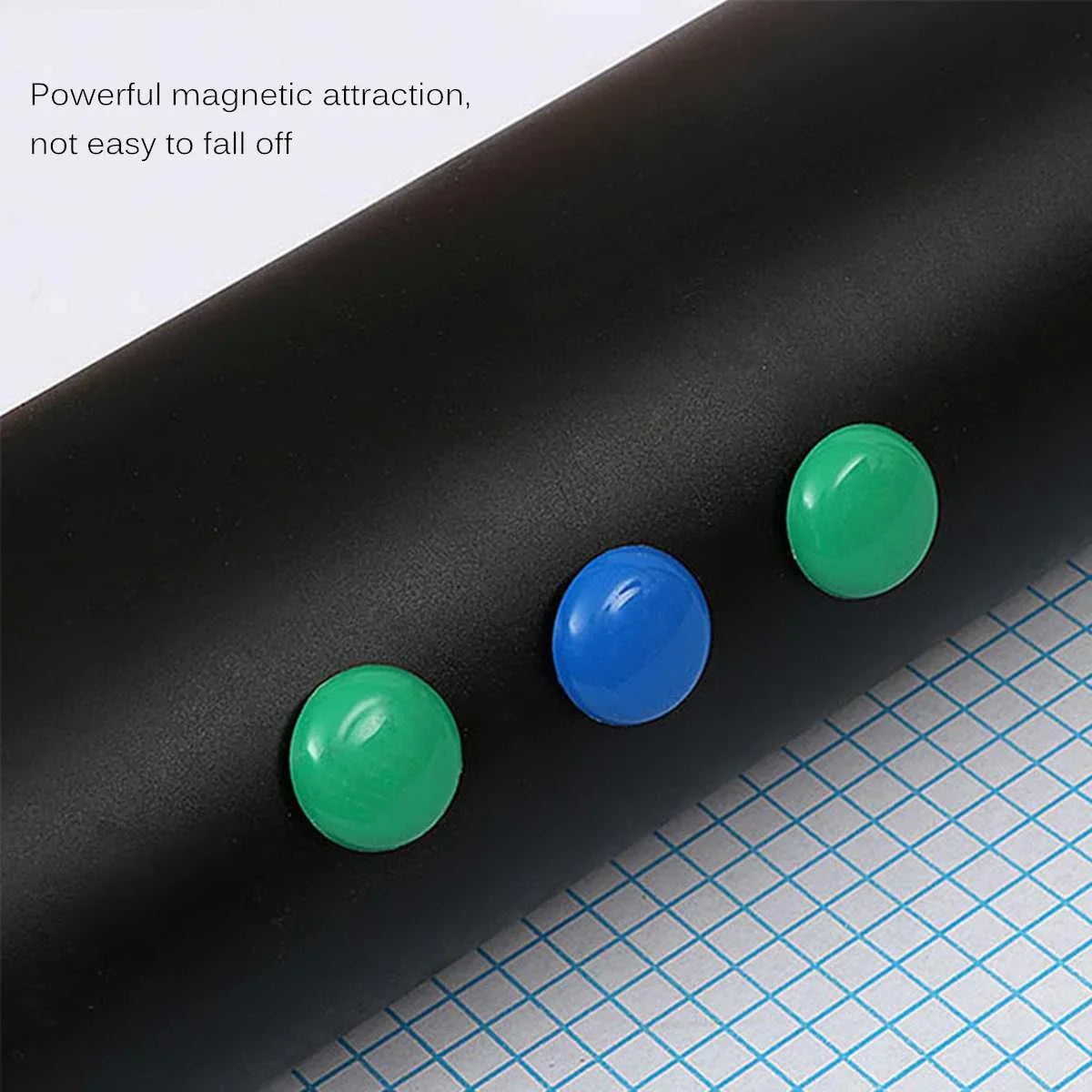 EduPlay – Magnetisch schoolbord kinderen 45x100 cm – Zelfklevend & verwijderbaar