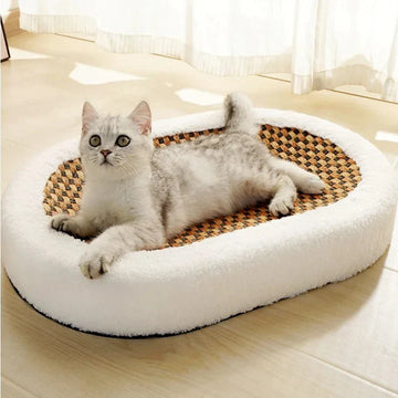 ScratchHaven – Cat tree wood & sisal with resting surface – for cats at home